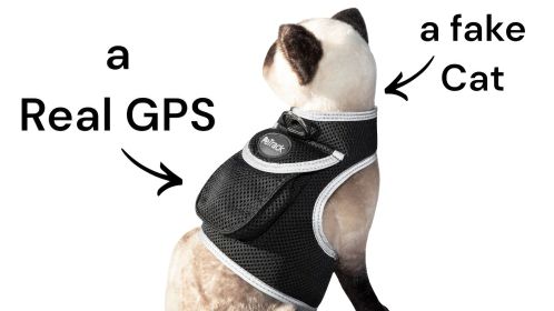 Wide Area Coverage GSM GPS Tracking for Dogs Waterproof Collar Tracker Size:S